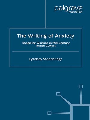 cover image of The Writing of Anxiety